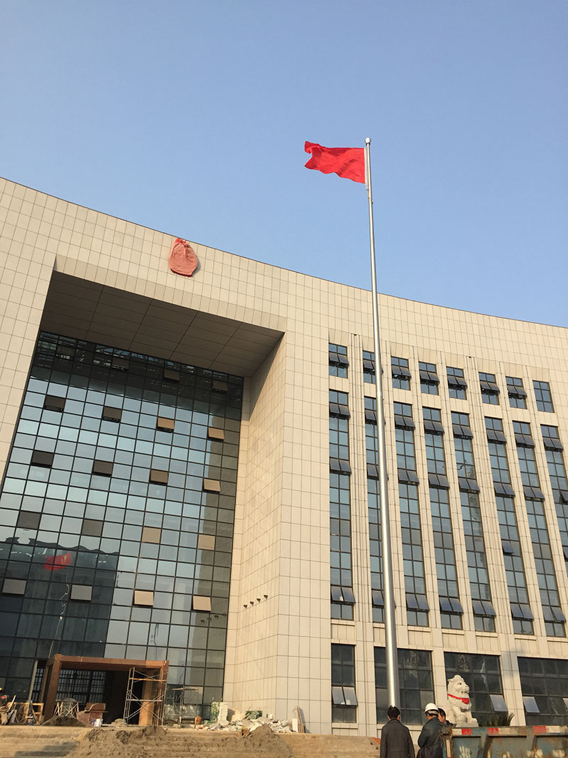 講話，國歌同步旗桿4