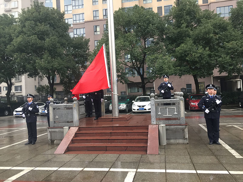 講話，國歌同步旗桿12